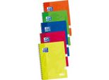 Quaderno Oxford Write&Erase Din A4 Con Copertina Rigida A Spirale (5 Pezzi)