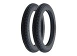 2X Pneumatici, Set Di Pneumatici 2.75-16 Per Ciclomotore Simson Ciclomotore