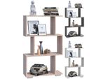 Vcm Holz Raumteiler Stand Regal BüCherregal Deko BüCher Standregal Palusa M
