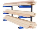 Staffa A Muro Scaffale Per Officina Scaffale In Legno Garage A Muro 3 Livelli Blu 10339