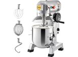 Vevor Robot Da Cucina Scheffler 1100W Impastatrice, 33 L Robot Da Cucina, Macchina Per La Pasta, 3 Velocità, Incluso, Gancio Per La Pasta, Frusta Piatta, Fune Metallica, Impastatrice Con Funzione Timer