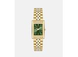 Quarzuhr Liebeskind Berlin "Classic Square", Gold (Goldfarben, GrüN), Armbanduhren, Damen, Quarzuhr, Armbanduhr, Damenuhr, Edelstahlarmband, Analog