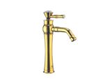 Miscelatore Per Lavabo Kran In Stile Retrò Cromo Oro Clarine Lauferi