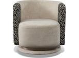 Poltrona Classica Televisione Design Tappezzeria Divano Tessile Divano Girevole Relax Nuovo
