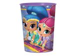 Bicchiere In Plastica Shimmer And Shine 473 Ml - Taglia Unica