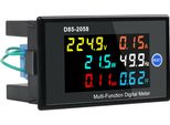 Multi-Function Single Phase Digital Meter Lcd Display Ac Voltage Ac Current Power Frequency Electric Energy Power Factor Measurement Meter Monitor