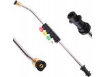 Lancia Per Idropulitrice Con Angolo Di 15° - Ricambio Per Karcher K |La Lancia Ha Un Set Di 5 Ugelli A Sgancio Rapido