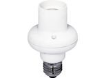 Portalampada E27 Con Sensore Automatico Di Luce A Microonde Ecosavers