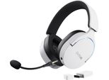 Trust Trust Gxt 491W Fayzo Cuffia Cablata E Wireless Con Fascia Da Gioco Usb Type-C Bluetooth Nero, Bianco