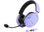 Trust Trust Gxt 491P Fayzo Cuffia Cablata E Wireless Head-Band Gaming Usb Type-A Bluetooth Nero, Viola