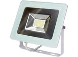 Faretto Led 50W 3500Lm 6400K Luce Fredda 19,2X2,9X17,5Cm Bianco Edm