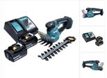 Makita Dum 111 RT2X Forbici Per Erba A Batteria Forbici Per Arbusti 18 V + 2X Batteria Ricaricabile 5,0 Ah + Caricabatterie