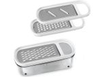 Grattugia Con Contenitore Di Raccolta Metaltex Rap-Box 3 In 1 In Acrilico Abs (21 Cm)