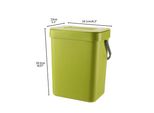 Piccolo Bidone Per Compost Da Cucina, Bidone Per Rifiuti Da Cucina, Contenitore Da Banco Per La Casa