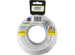 Cavo Coassiale Per Antenna Tv Edm 2 X 2,5 Mm 20 M
