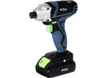 Kraft&Dele KD3406 Aku Avvitatore Ad Impulsi 21V, 380Nm + 2X Batteria E Caricatore - Azione