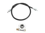 Ingranaggio Tachimetro Da 12 Mm, Ingranaggio Trasmissione Tamburo, Ingranaggio Tachimetro Freno Tamburo, Ingranaggio Tachimetro Freno Tamburo, Cavo Tachimetro 610 Mm, Kit Cavo Ingranaggio Tachimetro
