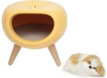 Habarri | Luce Notturna Per Bambini - Lampada Notturna Con Cane - Per La Stanza Dei Bambini - Giallo - Con Ricarica Micro Usb