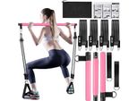 Inf Kit Barra Pilates Con Bande Di Resistenza - Allenamento Completo A Casa