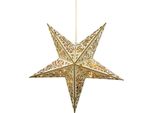 Stella Magichome Natale, 10X Led, Bianco Caldo, 3Xaa, + Telecomando, 40 Cm