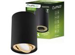 Lumiled Faretto Da Superficie Faretto Da Superficie Faretto Da Superficie Faretto Da Soffitto GU10 Led Faretto Da Soffitto Orientabile Lampada Da Soffitto Rotonda Oro Nero 115Mm