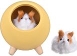 Habarri | Luce Notturna Per Bambini - Lampada Notturna Con Criceto - Per La Stanza Dei Bambini - Giallo - Con Ricarica Micro Usb