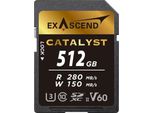 Scheda Di Memoria Exascend Catalyst UHS-II V60 Da 512 Gb