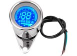Moto Lcd Meter Tachometer Gauge Odometer Speedometer 0-199Km/H Electrosilvering