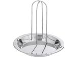 Stand Per Arrosto Di Pollo, Stand Per Arrosto Di Pollo In Acciaio Inox, Stand Per Arrosto Di Pollo, Stand Per Arrosto Di Tacchino, Stand Per Arrosto Di Pollo Verticale, Stand Per Arrosto Di Pollo Con Padella