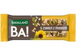 Bakalland Ba! 5 Barrette Di Muesli Ziaren Con Miele 40G