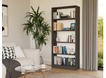 Libreria Stretta Rauno - 80 Cm, Antracite