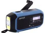 Radio Dab+/Fm Torcia Solare A Dinamo Powerbank Sveglia Powerplus Hyena