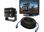 Kit Telecamera Di Retromarcia Grandangolare Ahd 1080P + Monitor 7 24V