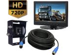 Kit Telecamera Posteriore Ahd 720P + Monitor 7" 12V/24V 15M 4-PIN"