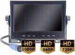 Monitor Ahd A 4 Canali Da 7 Pollici Con Funzione Di Registrazione Dvr