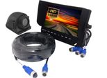 Kit Expert Pro Ahd, Telecamera Posteriore Ottimizzata Da 2 Mpx + Monitor Da 7", 12V/24V, 15M, 4-PIN"