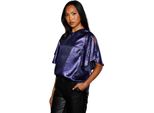 Principles - Top Da Donna Maniche A Fessura DH7858 (44 It) (Blu Marino)