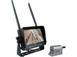 Kit Per Carrelli Elevatori Wireless, Ahd 1080P, Telecamera Magnetica IP68 Con Puntatore Laser + Monitor IP68 Da 7 Pollici