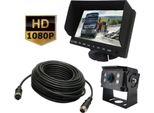 Kit Ahd 7'' + Telecamera Di Retromarcia Grandangolare + 15M