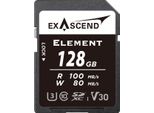 Scheda Di Memoria Exascend Element UHS-I V30 Da 128 Gb