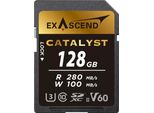 Scheda Di Memoria Exascend Catalyst UHS-II V60 Da 128 Gb