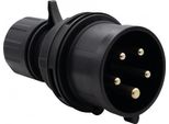 Spina Di Rete 16A/5P 380V-415V /Fe/ IP44 Nero F7.0159