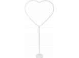 Palloncino Decorazione Stand Cuore Matrimonio Foto Sfondo 162Cm