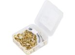 100Pz. Di Chiodi Decorativi Per Tappezzeria Con Testa Di Chiodo Acciaio Al Carbonio Kit Per Mobili D'oro