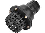 Valvola A Pedale Della Pompa Dell'acqua Valvola Di Ritegno Piatta A Bassa Pressione Nera Del Pvc Per La Macchina Fluida (2In)