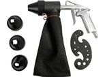 6PCS Set Di Sabbiatrici Pneumatiche Sabbiatrice Manuale Con Sacchetto Di Sabbiatura Da 450 Ml Strumento Di Sabbiatura Per La Rimozione Della Ruggine / Sabbiatura / Lucidatura / Ristrutturazione