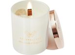 Candela Di Soia Crystallove Con Cristallo Di Rocca E Bergamotto, 220 G