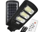 Potente Lampione 1200 W Sensore Crepuscolare A Energia Solare Vogler