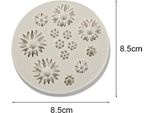 3D Fiore Silicone Stampo Torta Decorazione Topper Silicone Jello Zucchero Cioccolato Fondente Stampi