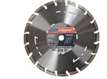 Disco Diamantato Ø 350 Mm Foro 25,4 Mm Per Smerigliatrice/Tagliagiunti Altezza Segmento 12 Mm